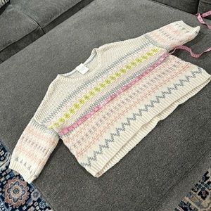 Beautiful Victorias Secret knit sweater size medium. Will fit large or Xl also